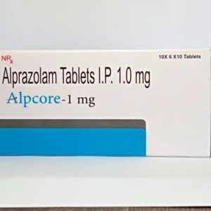 Xanax Alpcore 1mg Tablets (Alprazolam)