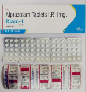 Xanax RLAM 1  1mg Tablets (Alprazolam)