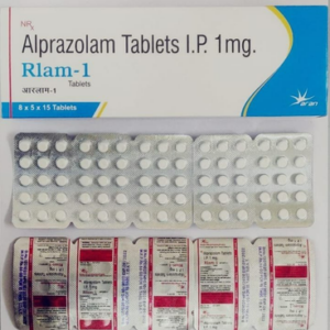 Xanax RLAM 1 1mg Tablets (Alprazolam)