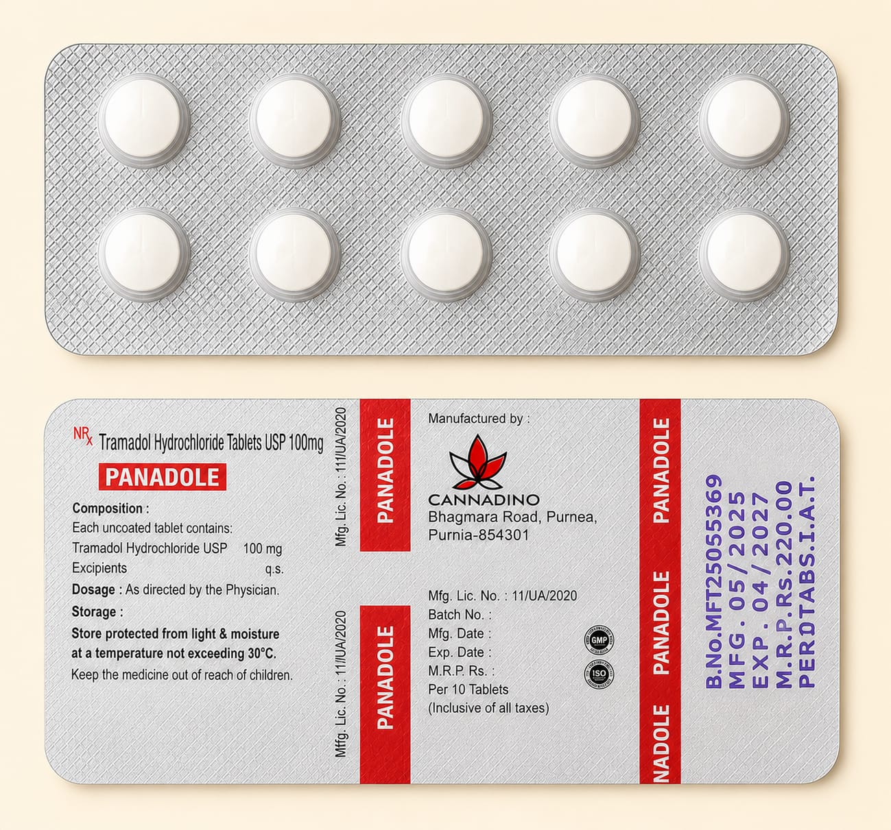 Tramadol 100mg - Image 2
