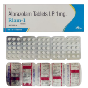 Xanax RLAM 1 1mg Tablets (Alprazolam)